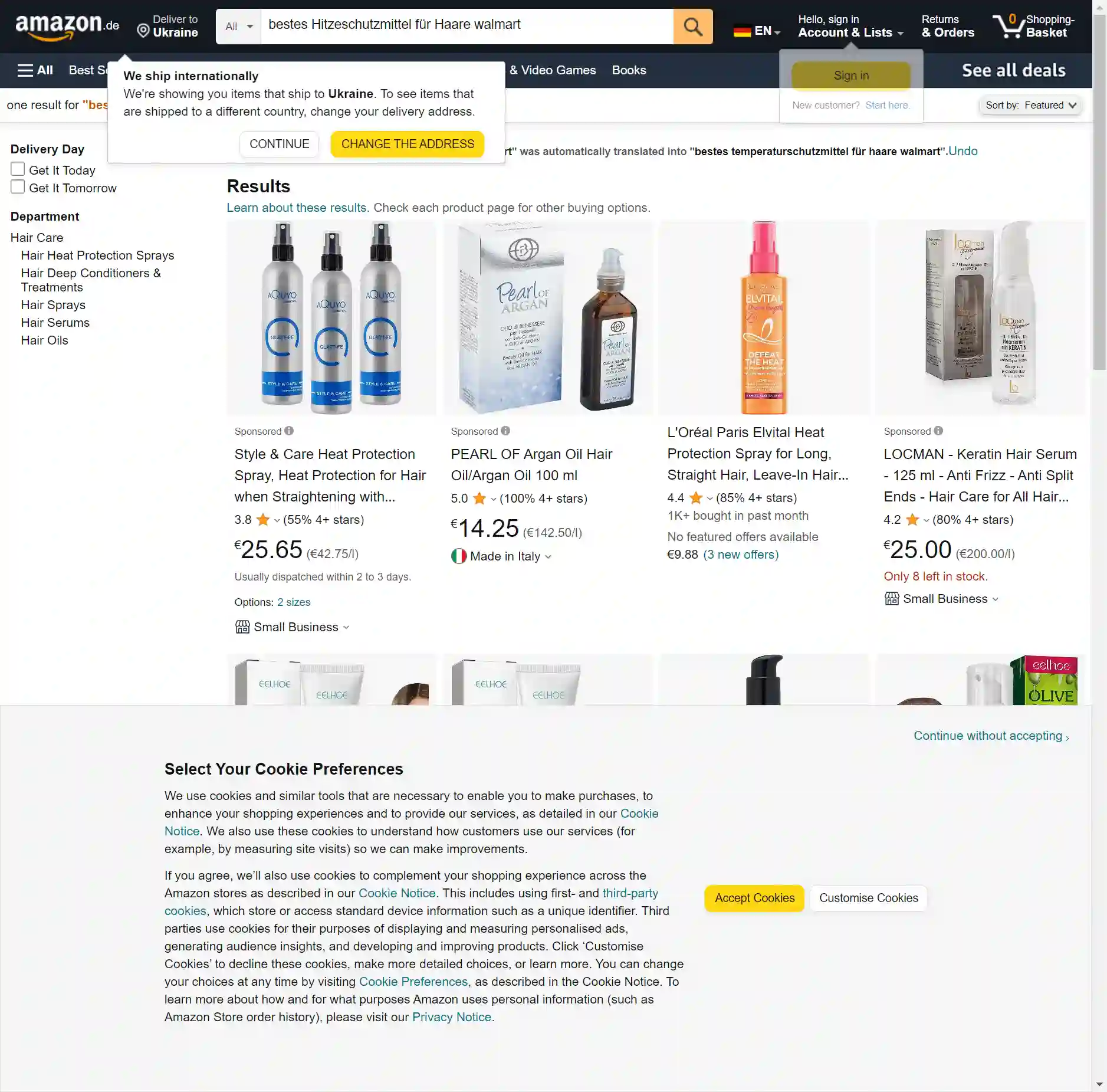 Die besten Hitzeschutzmittel für Haare bei Walmart im Test: Color Wow Dream Coat Spray führt das Ranking an